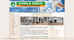 Desktop Screenshot of ilgen-krech.de
