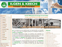 Tablet Screenshot of ilgen-krech.de